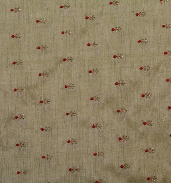 BUNDI  SILK & POLYCOTTEN MIX